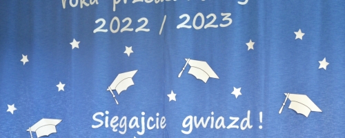 Zakońćzenie roku szkolnego 2022/2023